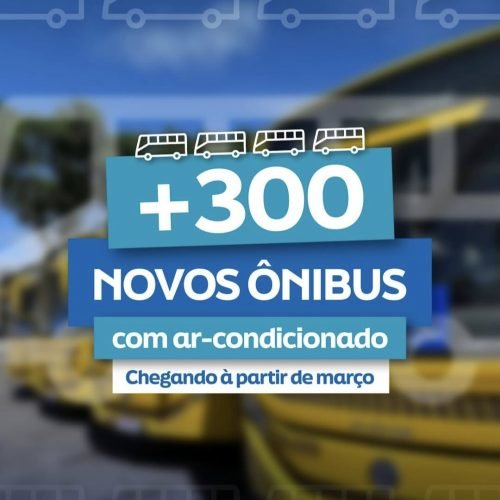 Prefeitura confirma contrato para aquisição de novos ônibus com ar-condicionado