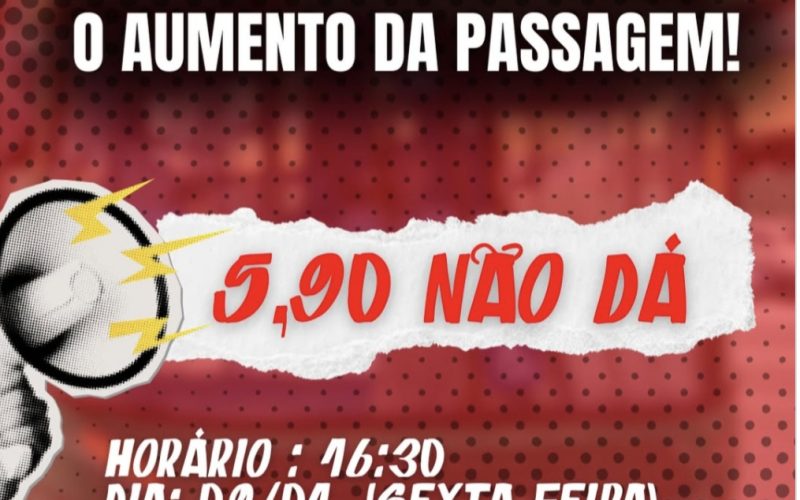 Estudantes marcam protesto contra aumento da passagem de ônibus em Salvador