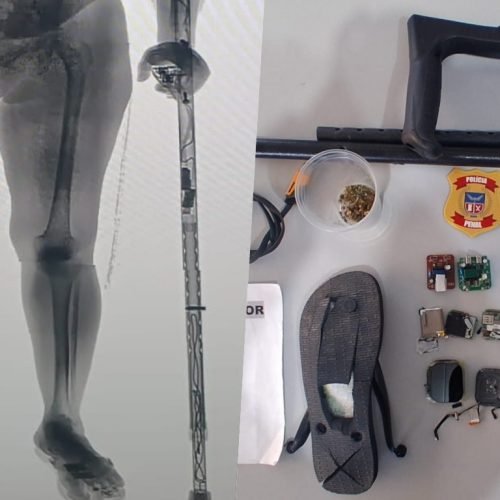 Idosa tenta entrar em presídio de Salvador e scanner revela drogas escondidas
