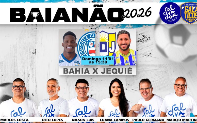 Campeonato Bahiano – Bahia x Jequie, veja quais jogadores vae jogar o Bahiano