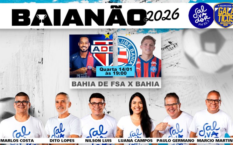 Bahia de Feira x Bahia: onde assistir, prováveis escalações do confronto da segunda rodada do Baianão