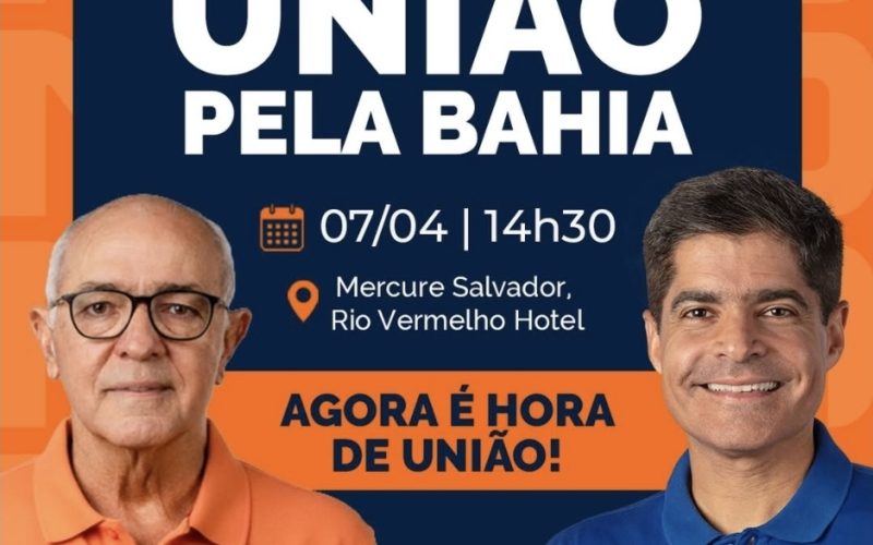 Aleluia desiste de candidatura ao governo da Bahia e declara apoio a ACM Neto