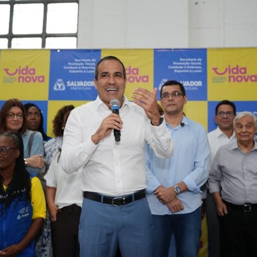 Bruno Reis cria programa de combate à pobreza em Salvador