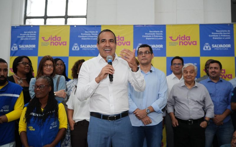 Bruno Reis cria programa de combate à pobreza em Salvador