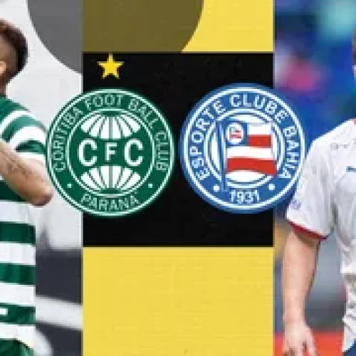 Coritiba x Bahia: Confira prováveis escalações, arbitragem