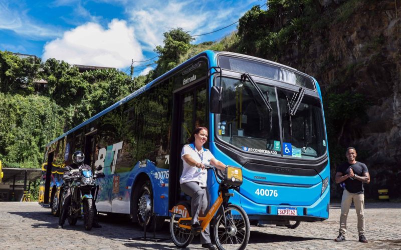Assista o video que mostra os pontos cegos no ônibus,  Ação da Prefeitura para reforçar mensagem de segurança no transporte público