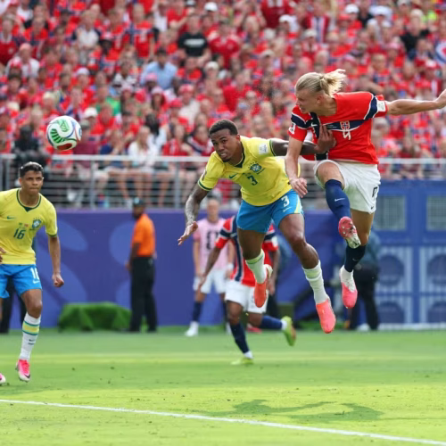Brasil perde para a Noruega e está eliminado da Copa do Mundo