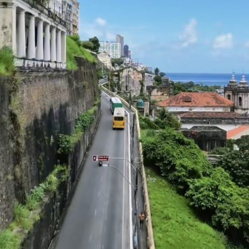 Saiba quais as linhas de ônibus serão afetadas com a Interdição Temporária da Ladeira da Montanha desta sexta (10)