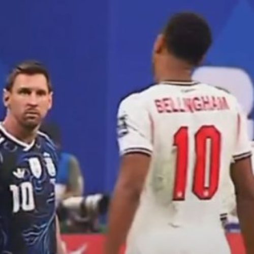 Assista Bellingham explica provocação a Messi e revela gesto inesperado do argentino