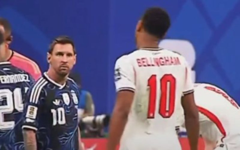 Assista Bellingham explica provocação a Messi e revela gesto inesperado do argentino