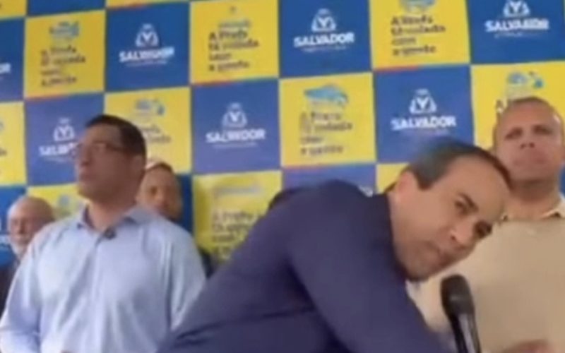 Assista Bruno Reis ironiza com a situação do transporte público com a intervenção da prefeitura com ônibus novos e amarelinhos