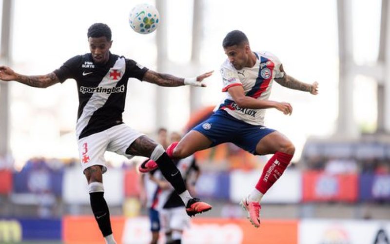 Bahia não sai do 0 a 0 com o Vasco e sai vaiado da Fonte Nova