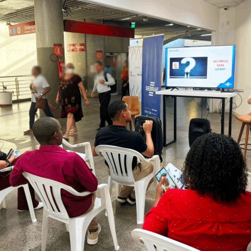 Estação Pirajá recebe ação de apoio a microempreendedores