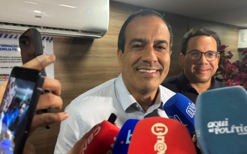 Bruno Reis defende construção de escola para autistas e diz que obras estão com 80% de conclusão
