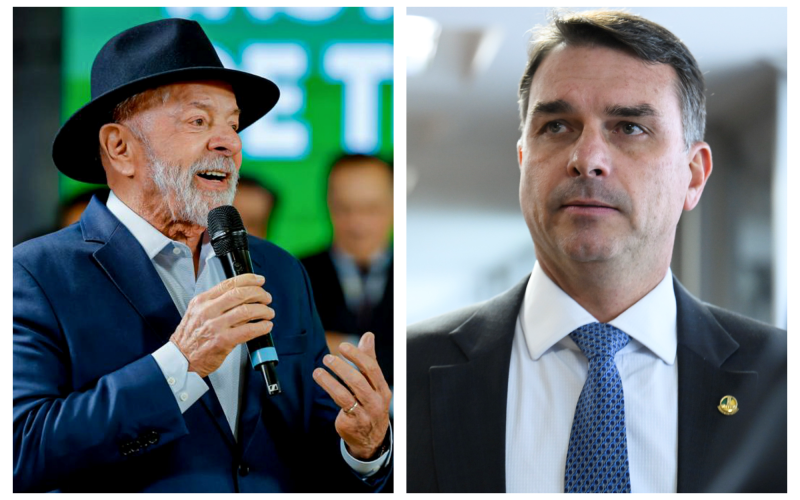 Pesquisa Quaest mostra Lula e Flávio Bolsonaro empatados no 2º turno