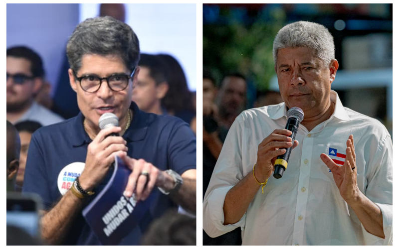 Real Time Big Data: Jerônimo e ACM Neto aparecem empatados na disputa pelo governo da Bahia