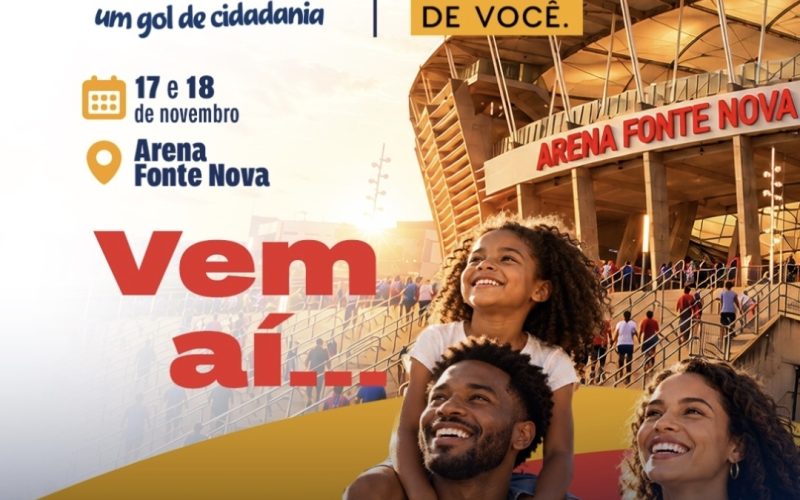 MPBA oferecerá exames de DNA, emissão de identidade e vacinação na Arena Fonte Nova