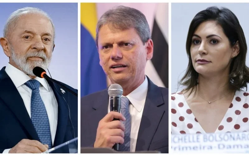 Pesquisa datafolha aponta Lula liderando a  frente dos candidatos da direita no 1° e no 2° turno