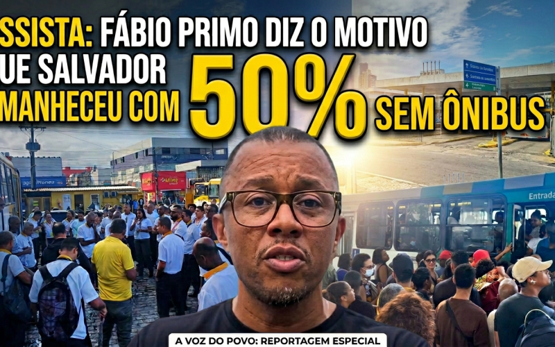 Fabio Primo dispara 50% da frota parada , ASSISTA
