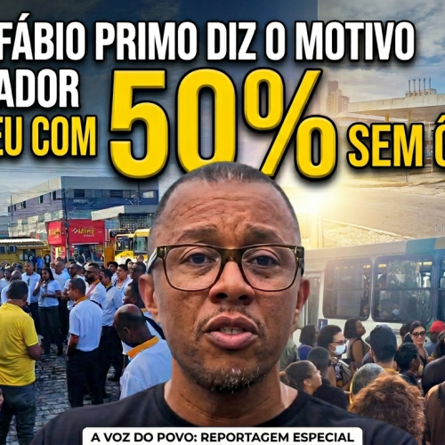 Fabio Primo dispara 50% da frota parada , ASSISTA