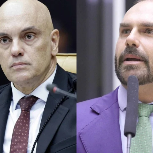 Deputada pede bloqueio de bens de Eduardo Bolsonaro após lobby internacional por anistia para Jair Bolsonaro