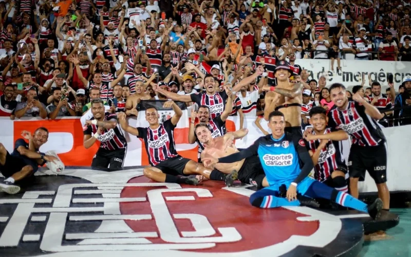 Apois 4 anos o Santa Cruz está de volta a Série C do campeonato Brasileiro