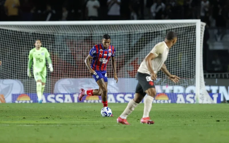 Bahia sofre virada do Vasco, chega a quatro jogos sem vencer e liga alerta para reta final do Brasileirão