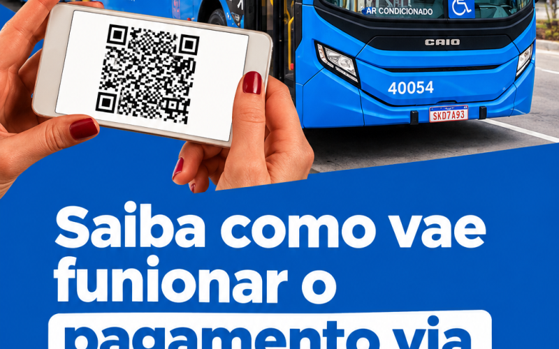 Saiba como vae funionar o pagamento via QR Code em ônibus de Salvador