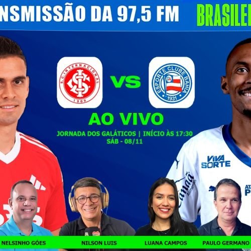 Internacional x Bahia: Confira prováveis escalações, arbitragem, horário e onde assistir