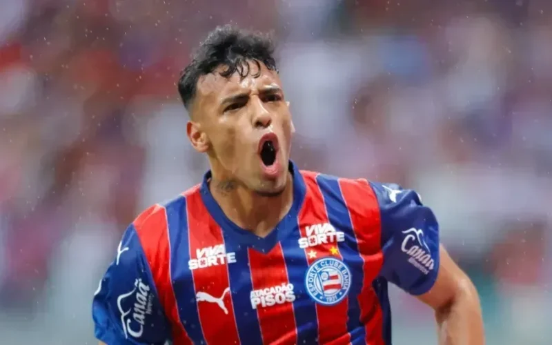 Lucho Rodríguez, do Bahia, viaja para assinar com clube da Arábia Saudita em venda recorde