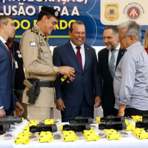 Bahia adere a programas nacionais de câmeras corporais em policiais