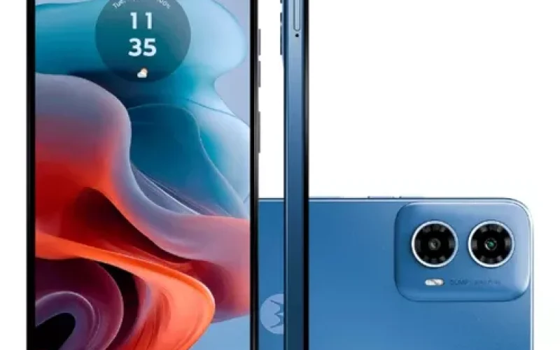 Smartphone Motorola Moto g34 5G – 128GB 8GB (4GB RAM+4GB Ram Boost) AI Camera 50MP NFC – Azul