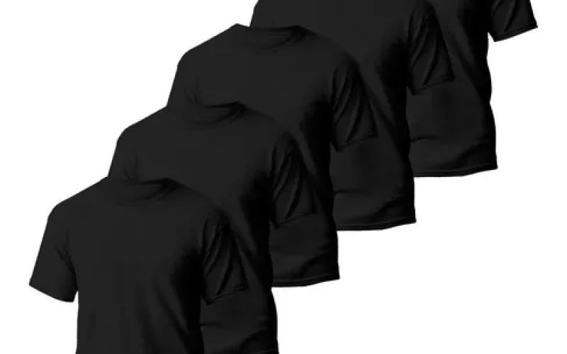 Kit 5 Camisetas Básicas Masculina Dry Fit Lisa Tradicional