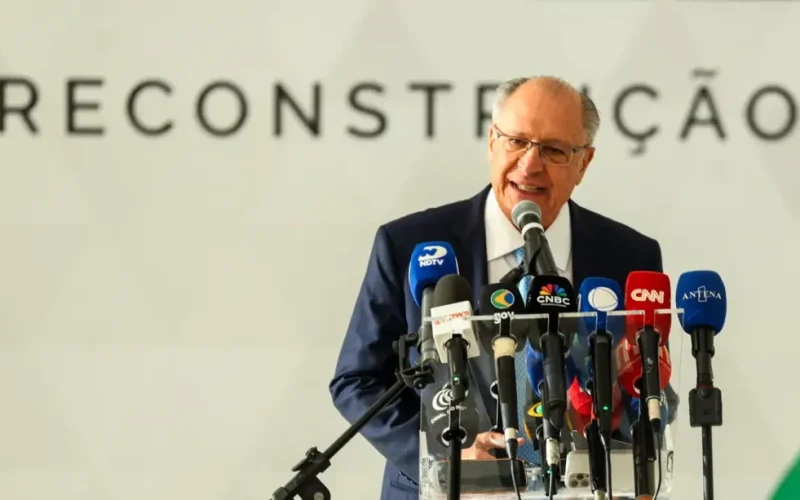 Representante dos EUA foi a nossa reunião com big techs, diz Alckmin