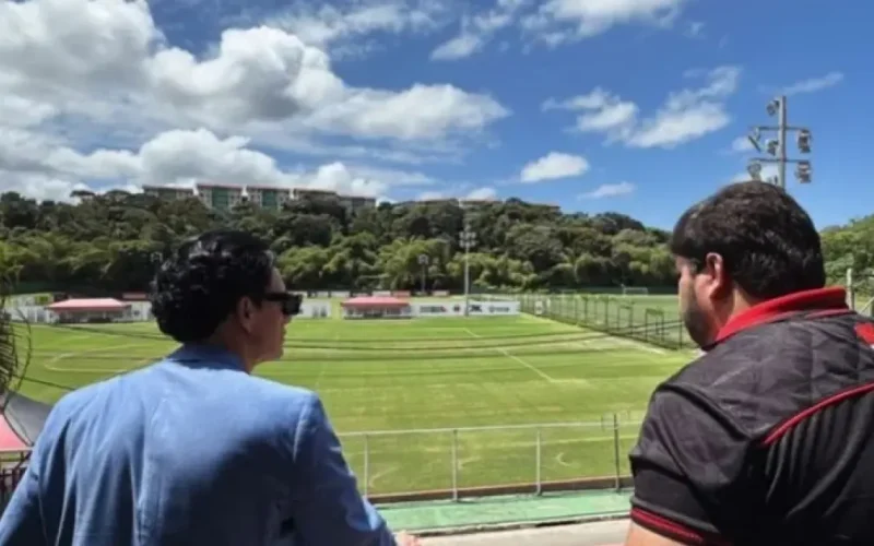Entenda o motivo da visita do bilionário Anderson Franco ao Barradão