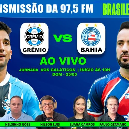 Grêmio  X Bahia – AO VIVO