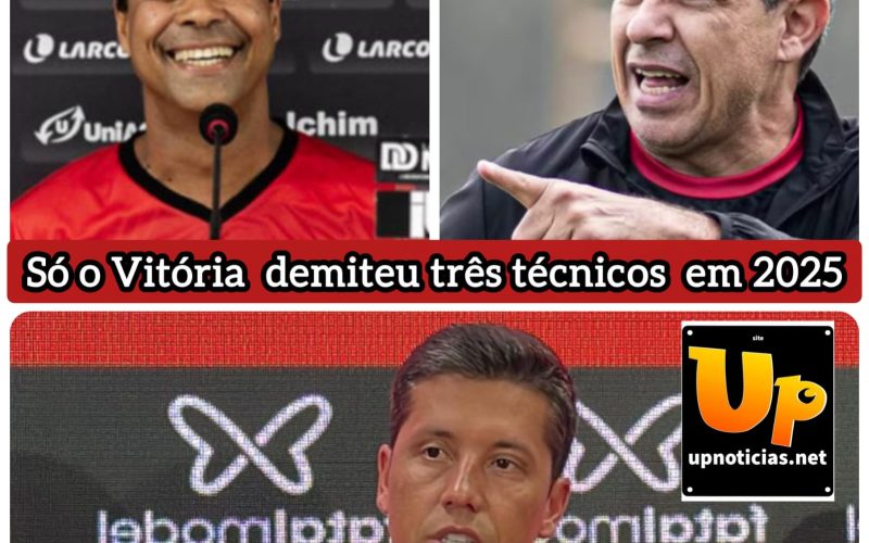 Brasileirão 2025 já supera 2024 em demissões — confira quem saiu, quais clubes trocam mais