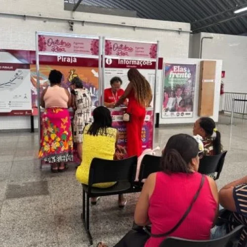 Sesab amplia prazo para marcação presencial de mamografias em estações do metrô de Salvador