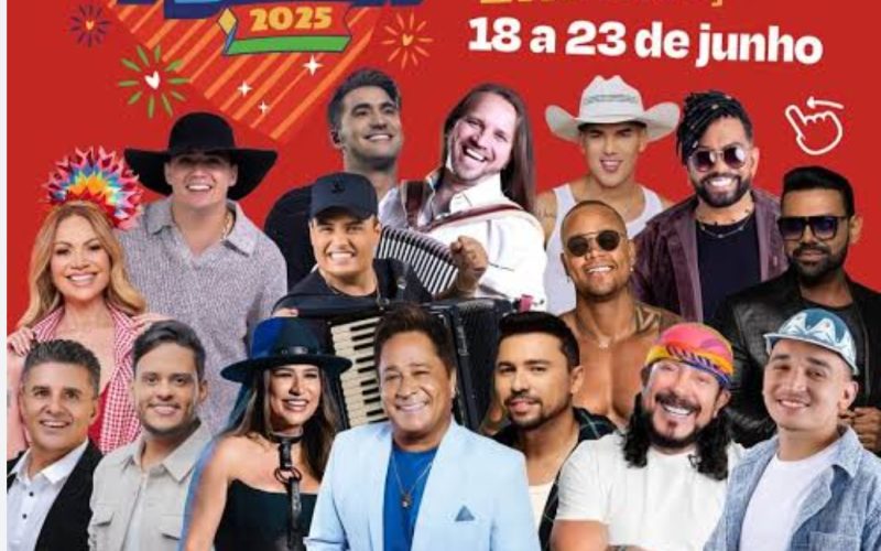 Toda Programação do São João no Pelourinho e no Parque de Exposição em Salvador
