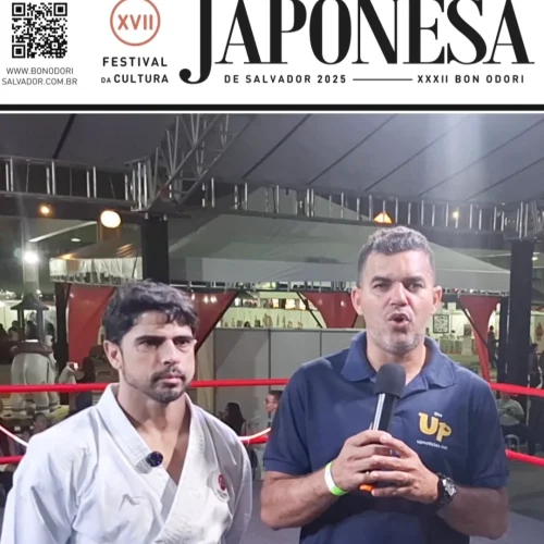 Bate papo com Sunsei Riva Campeão Pan-Americano de karatê – Festival de Cultura Japonesa 2025