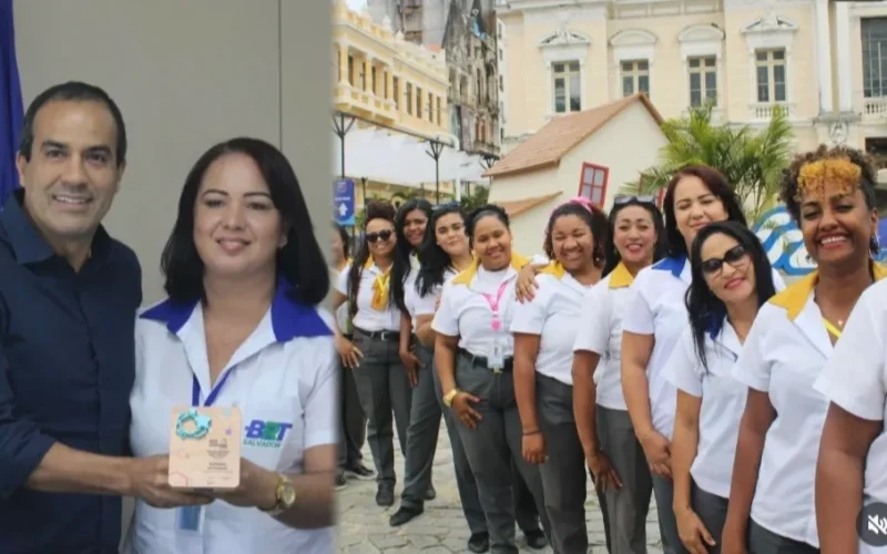 Prefeito Bruno Reis recebe trabalhadoras do transporte público participantes do projeto “Mulheres no Volante”