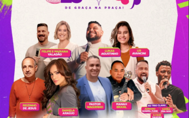 Clama Bahia 2025: Com Felipe e Mariana Valadão, Pastor Waguinho e mais