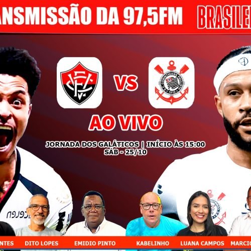 Vitória x Corinthians: onde assistir ao vivo, horário e prováveis escalações do jogo do Brasileirão