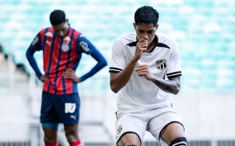 Nordestão sub-20: Bahia perde final em casa para o Ceará e fica sem título, Veja os gols