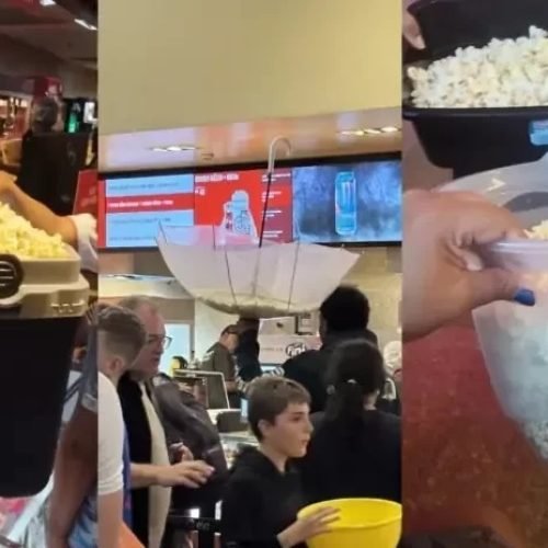 Rede de cinemas encherá baldes de pipoca de até 10 litros por menos de R$ 20 em Salvador