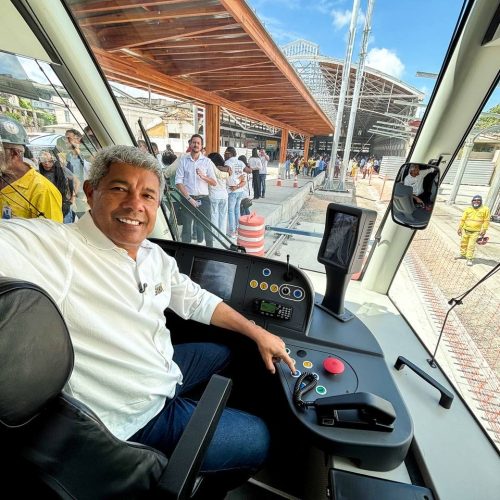 Jerônimo fará nova viagem teste no VLT nesta segunda-feira