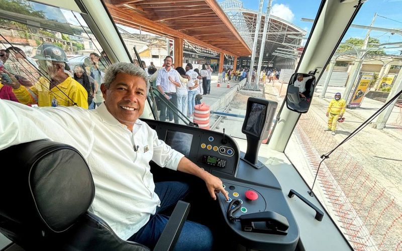 Jerônimo fará nova viagem teste no VLT nesta segunda-feira
