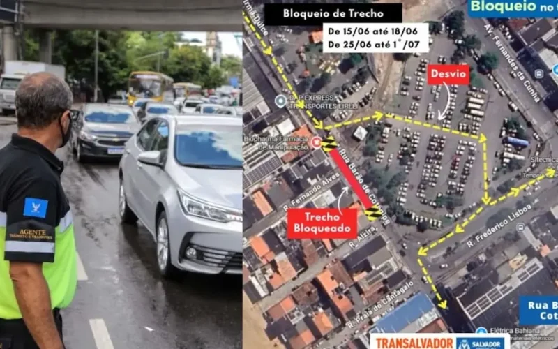 Obras alteram trânsito na Cidade Baixa nesta segunda-feira