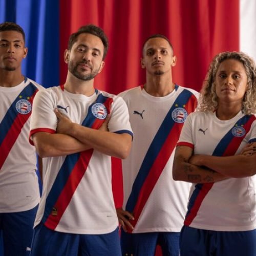 Nova camisa do Bahia 2026 chega às lojas nesta quarta (18); veja os valores
