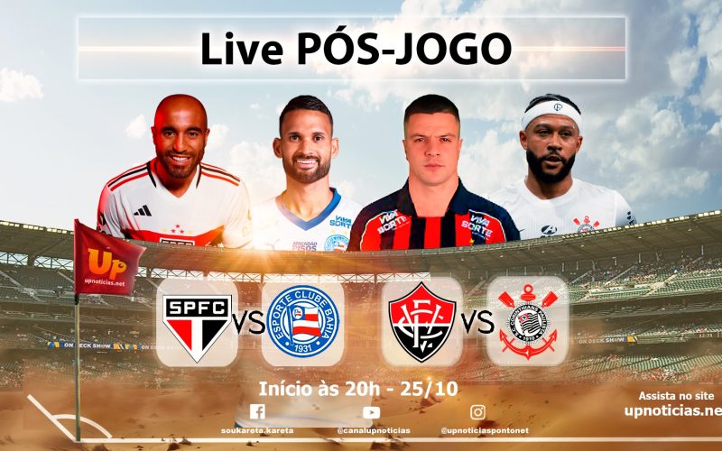 Live Pós-Jogo dos jogos do Vitória e Bahia